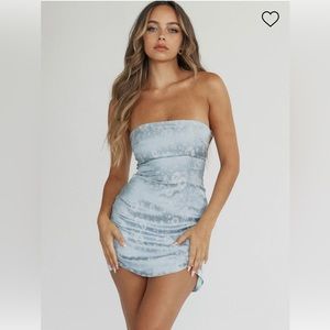 Princess Polly Ramie strapless mini dress - SOLD OUT ONLINE